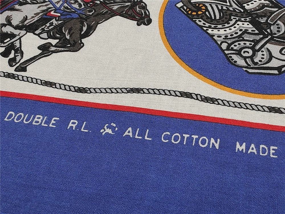 RRL Ralph Lauren RRL Vintage Rodeo Cowboy Bandanna COTTON Scarf handkerchief Size ONE SIZE - 7 Thumbnail