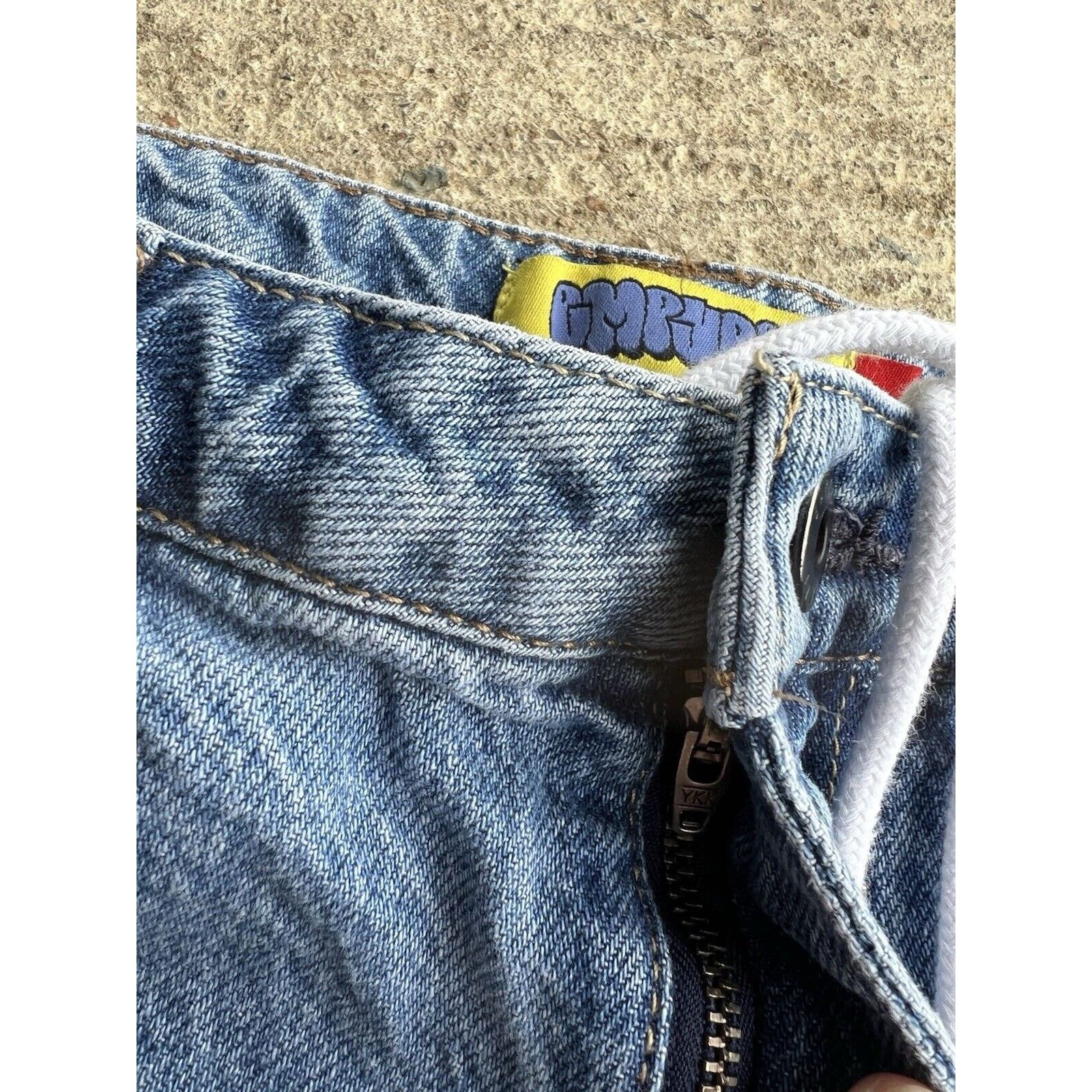 Empyre Empyre Relax Denim Embroidery Jeans JNCO Style Baggy 34x29 Size US 34 / EU 50 - 6 Thumbnail