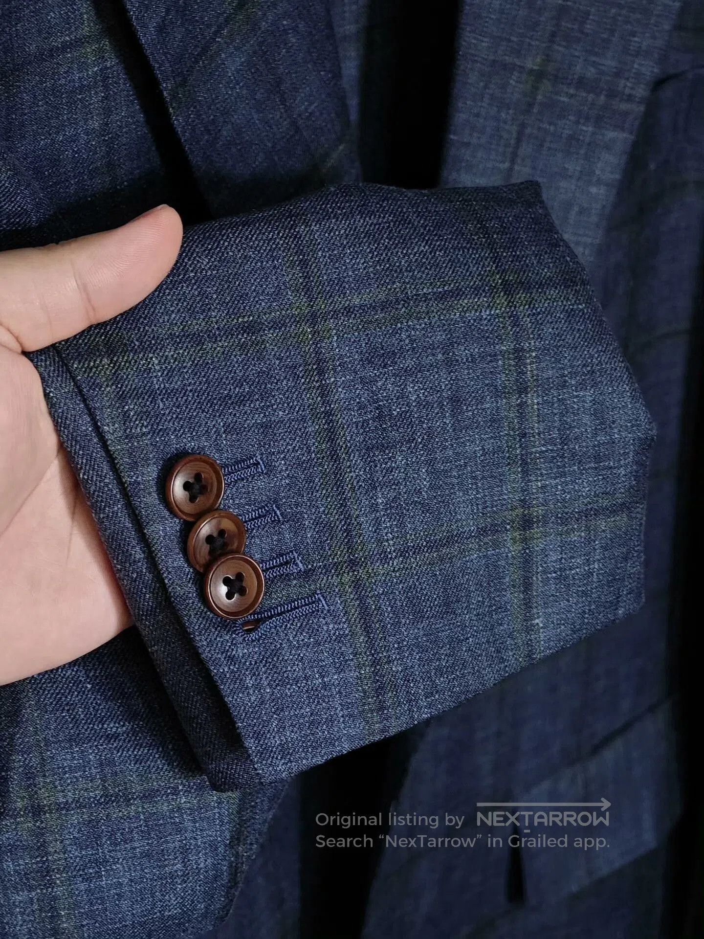 Loro Piana Loro Piana Wool Silk Linen Suit. Size US M / EU 48-50 / 2 - 4 Thumbnail
