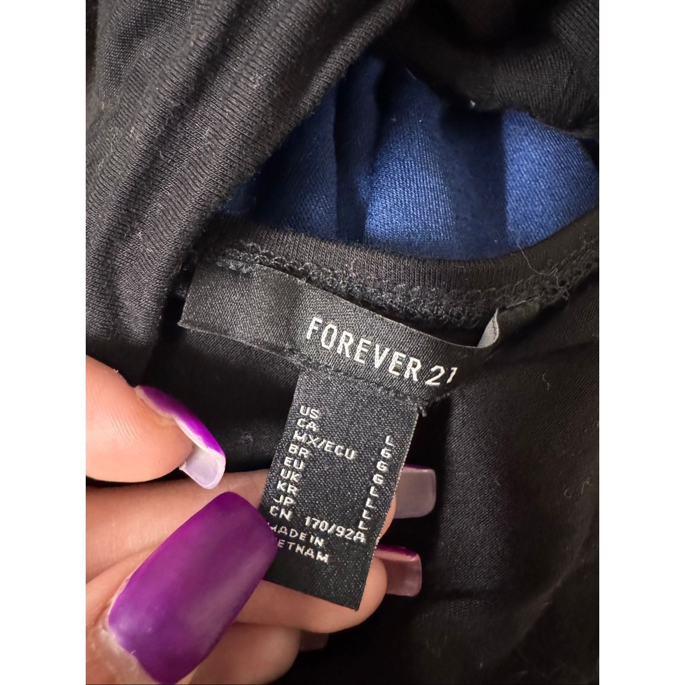 Forever 21 Forever 21 Black Wrap Cutout Crop Top | Size Large Size L / US 10 / IT 46 - 6 Thumbnail