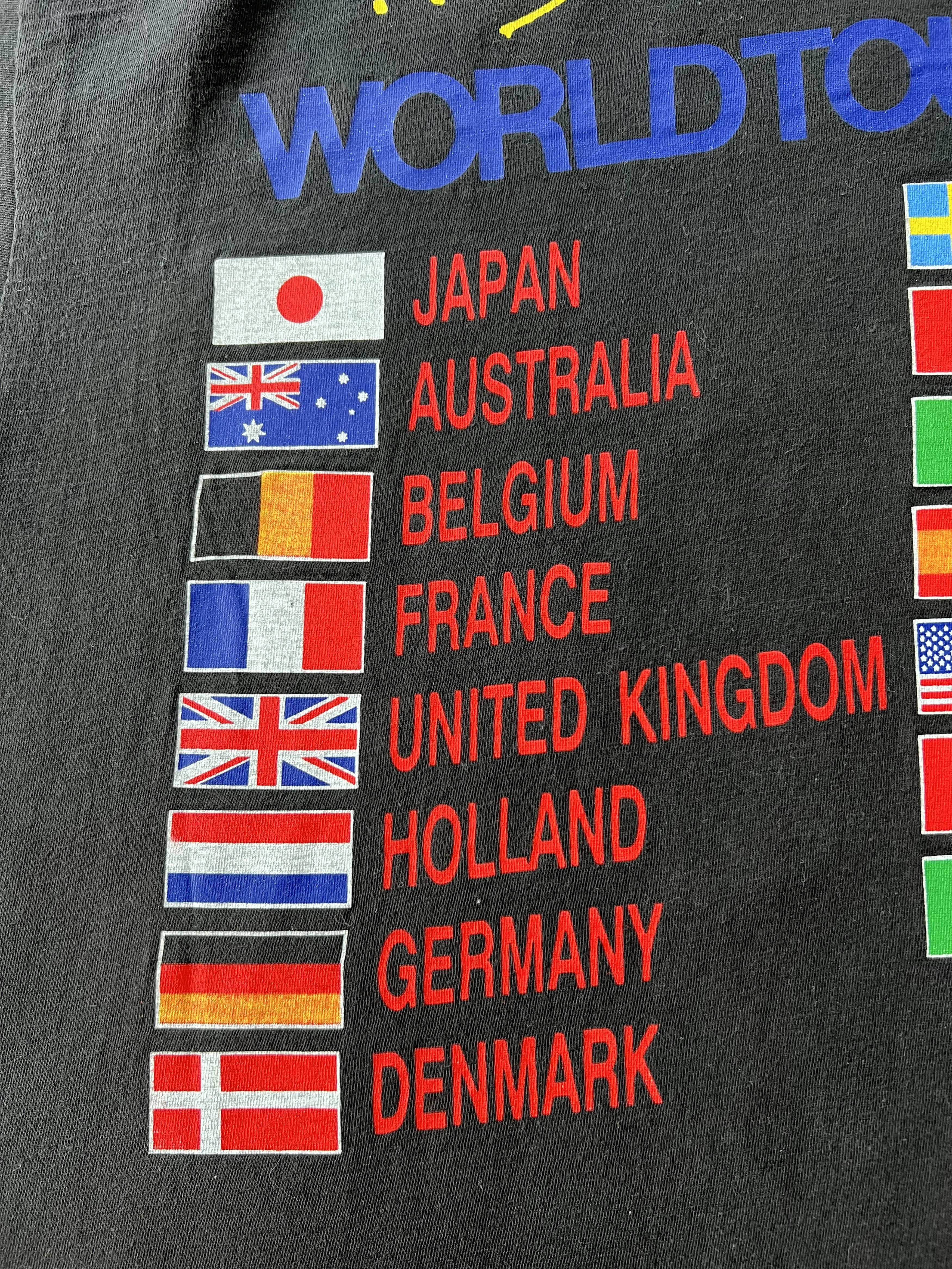 Band Tees Vintage 1990 Phil Collins But Seriously World Tour T-shirt Size US L / EU 52-54 / 3 - 14 Thumbnail