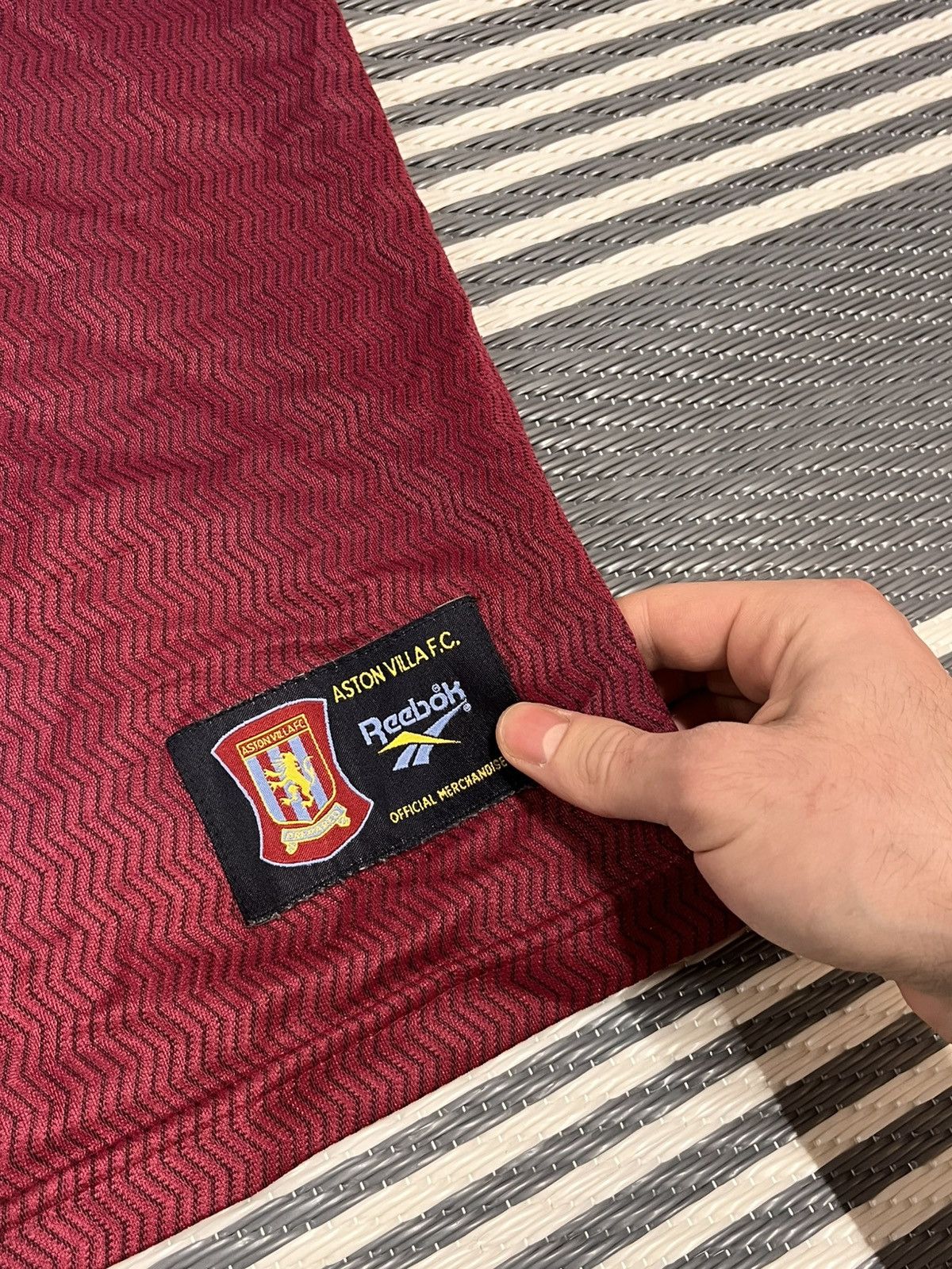 Reebok × Vintage 1997/1998 Aston Villa Reebok Home Soccer Jersey Size US M / EU 48-50 / 2 - 7 Thumbnail