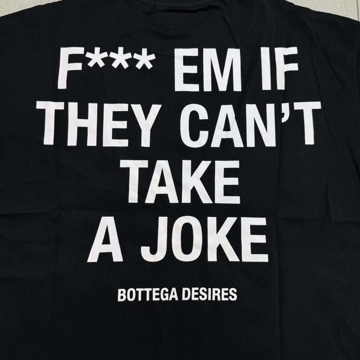 Other Bottega Desires Fuck 'Em Tee Black SIZE LARGE Size US L / EU 52-54 / 3 - 4 Thumbnail