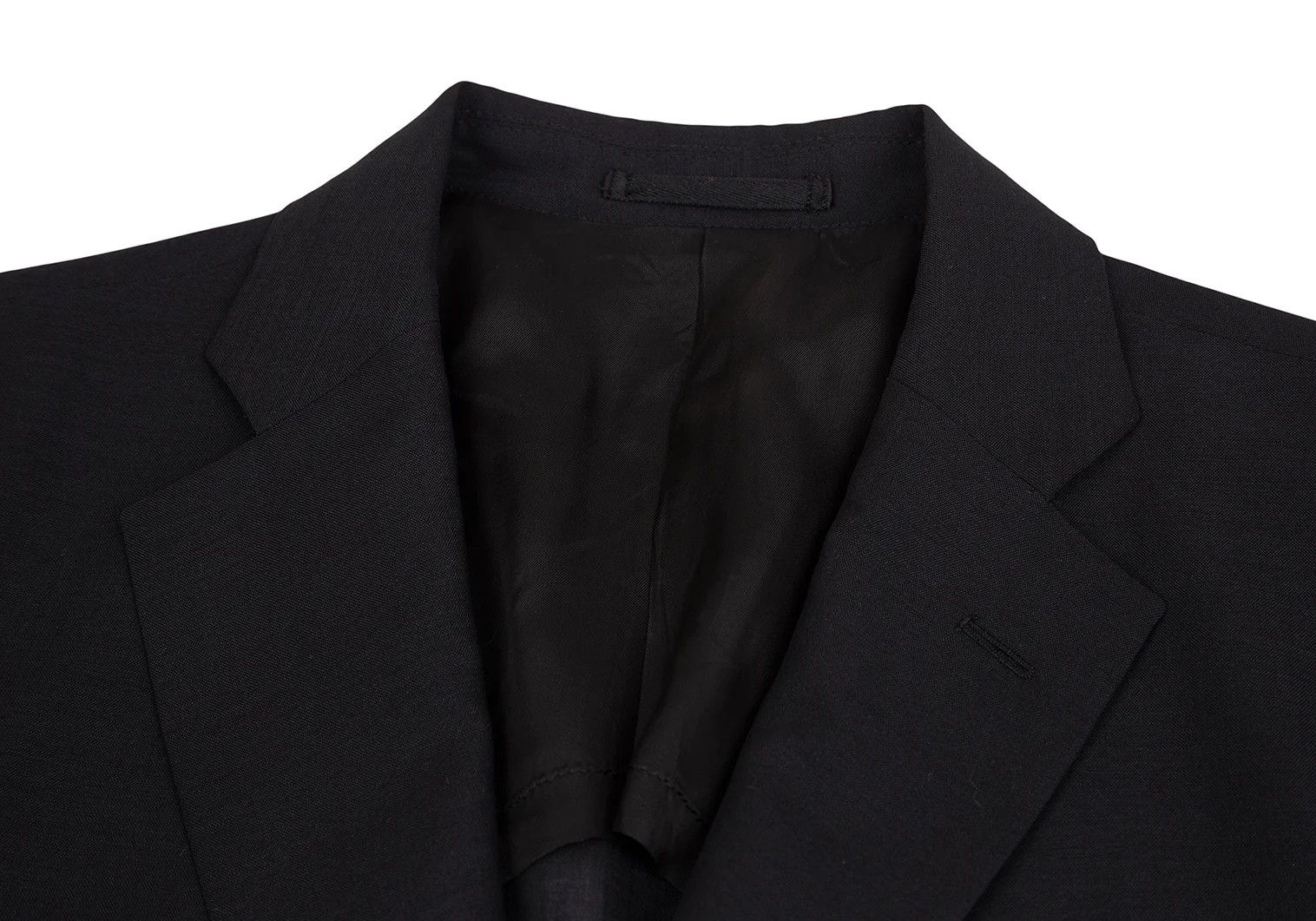Issey Miyake Wool Waist Dart Design Jacket in Black Size 4 Size US XL / EU 56 / 4 - 3 Thumbnail