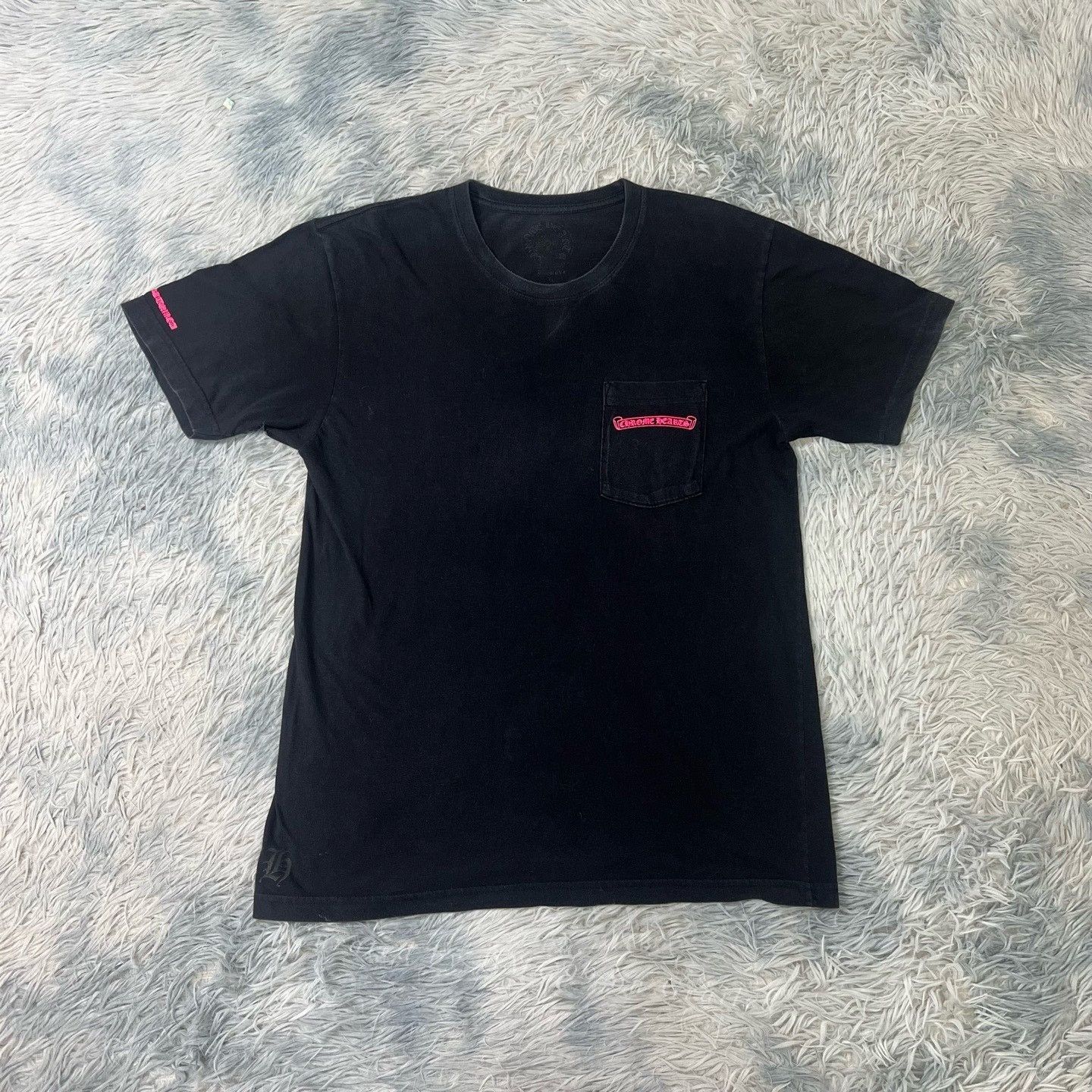 Chrome Hearts Chrome Hearts Sanskrit Back Short Sleeve Tee Size US L / EU 52-54 / 3 - 1 Thumbnail
