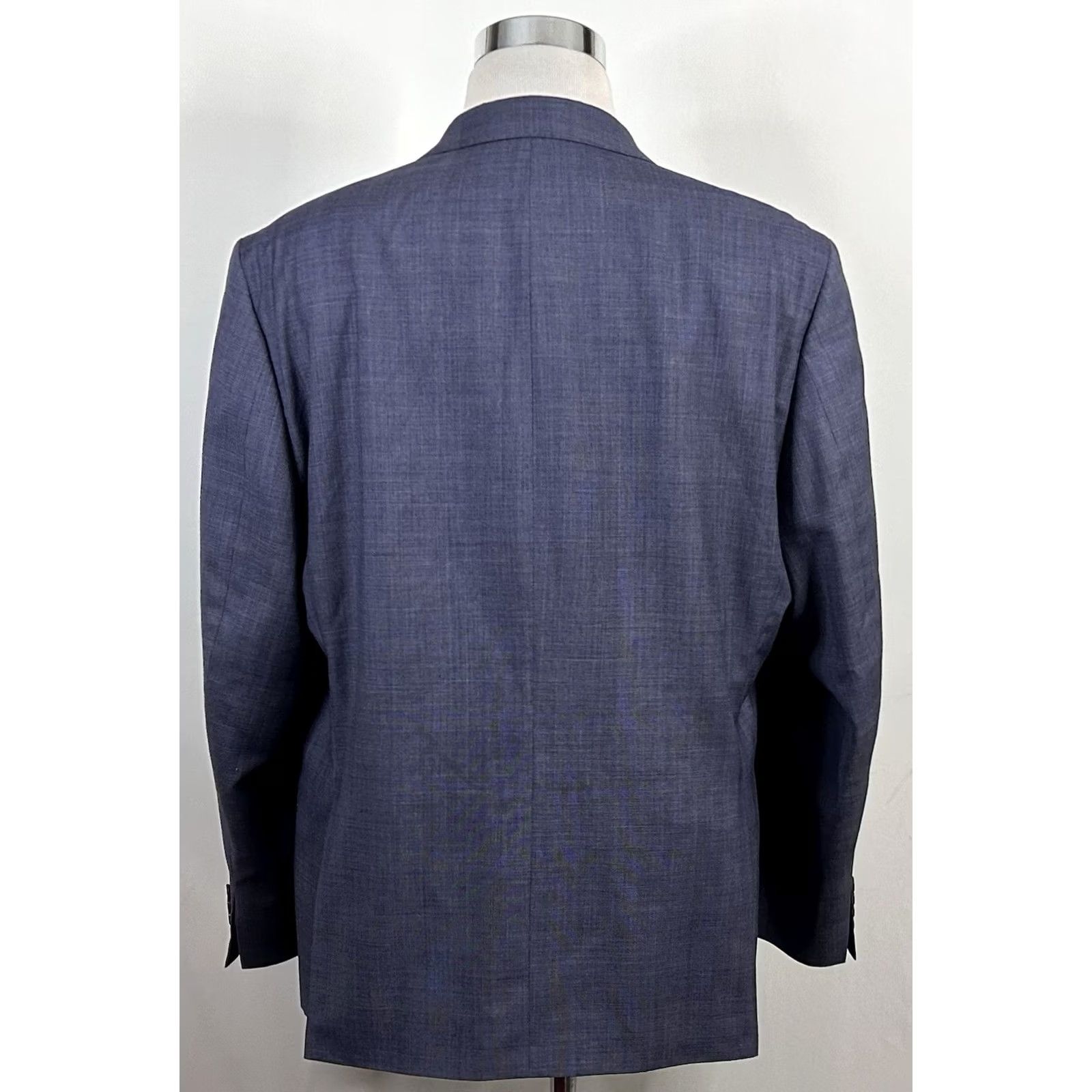 Ralph Lauren Ralph Lauren LRL 48R Slim Fit Sport Coat 100% Wool Blue Glen Plaid Two Button Jacket Men Size US XS / EU 42 / 0 - 6 Thumbnail