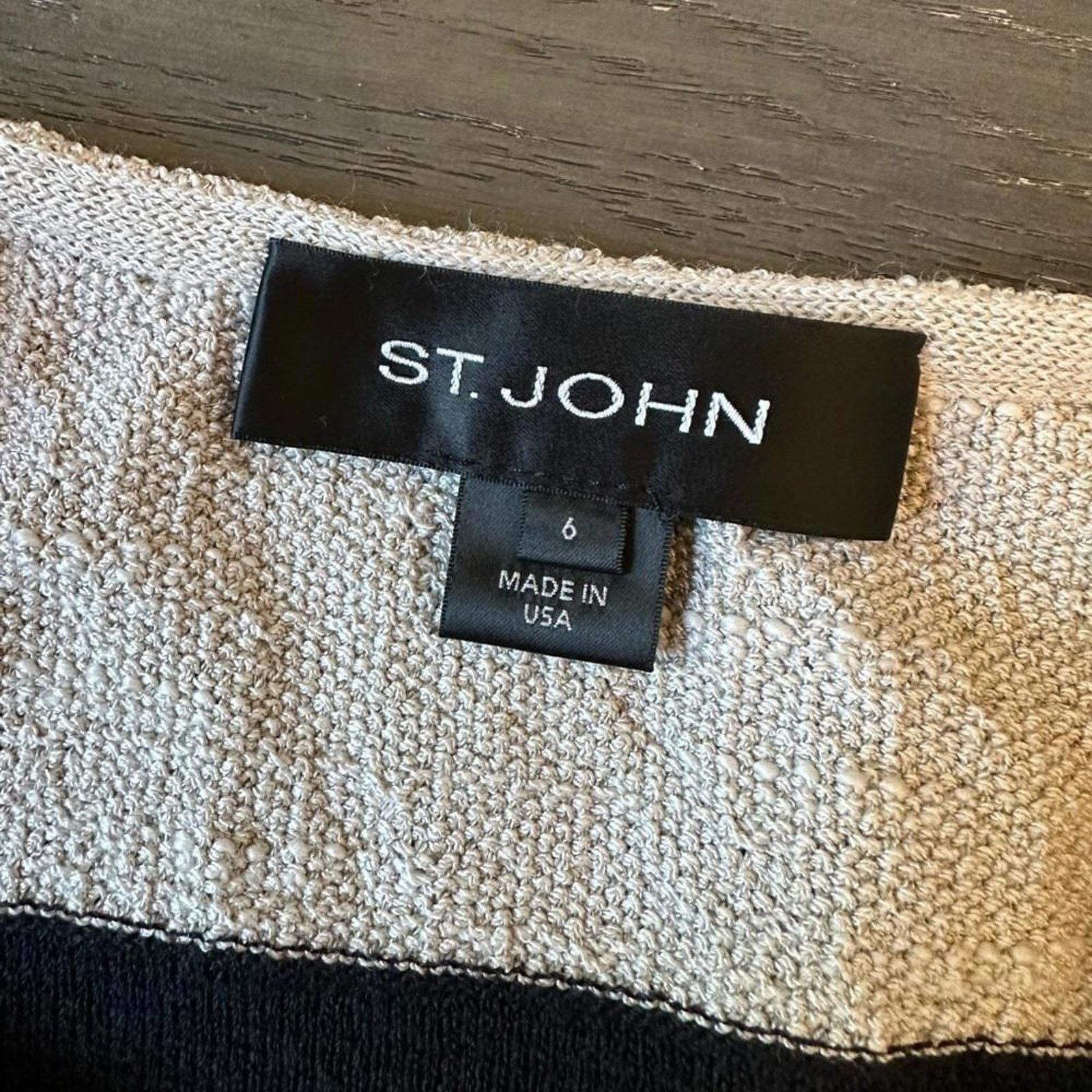 Andrew St. John St John Striped Cardigan Jacket Size M / US 6-8 / IT 42-44 - 5 Thumbnail