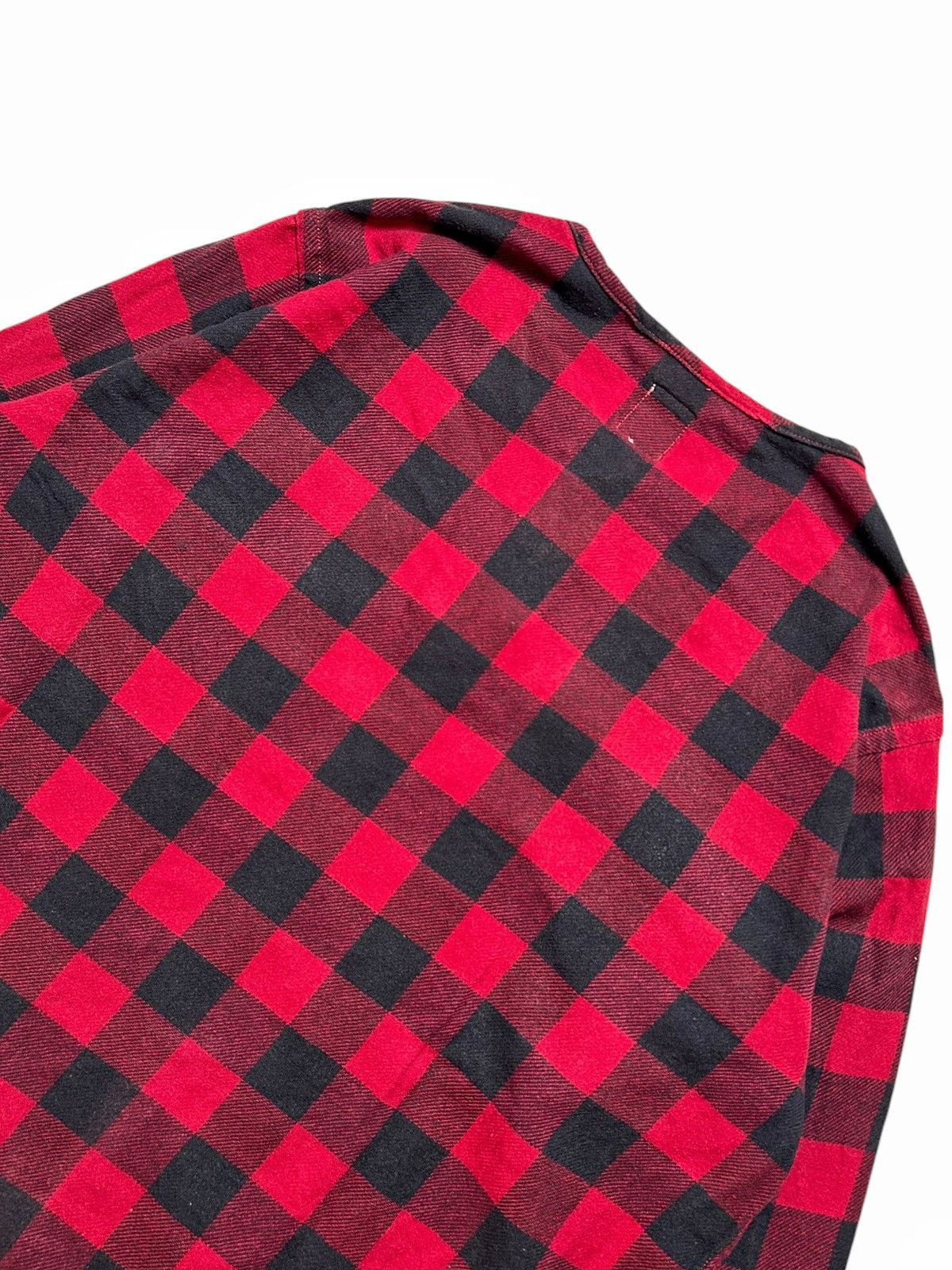 South2 West8 South2 West8 S2W8 Nepenthes Plaid Flannel Collarless Shirt Size US L / EU 52-54 / 3 - 6 Thumbnail