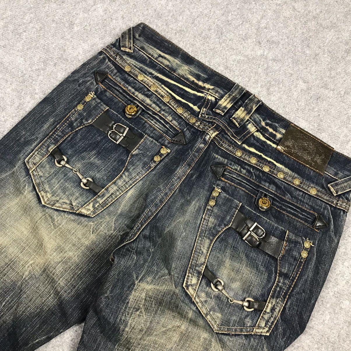 Hysteric Glamour × Japanese Brand × Vintage FALRE DENIM RED PERPER DENIM RUSTY BOOT CUT PANTS Size US 32 / EU 48 - 14 Thumbnail