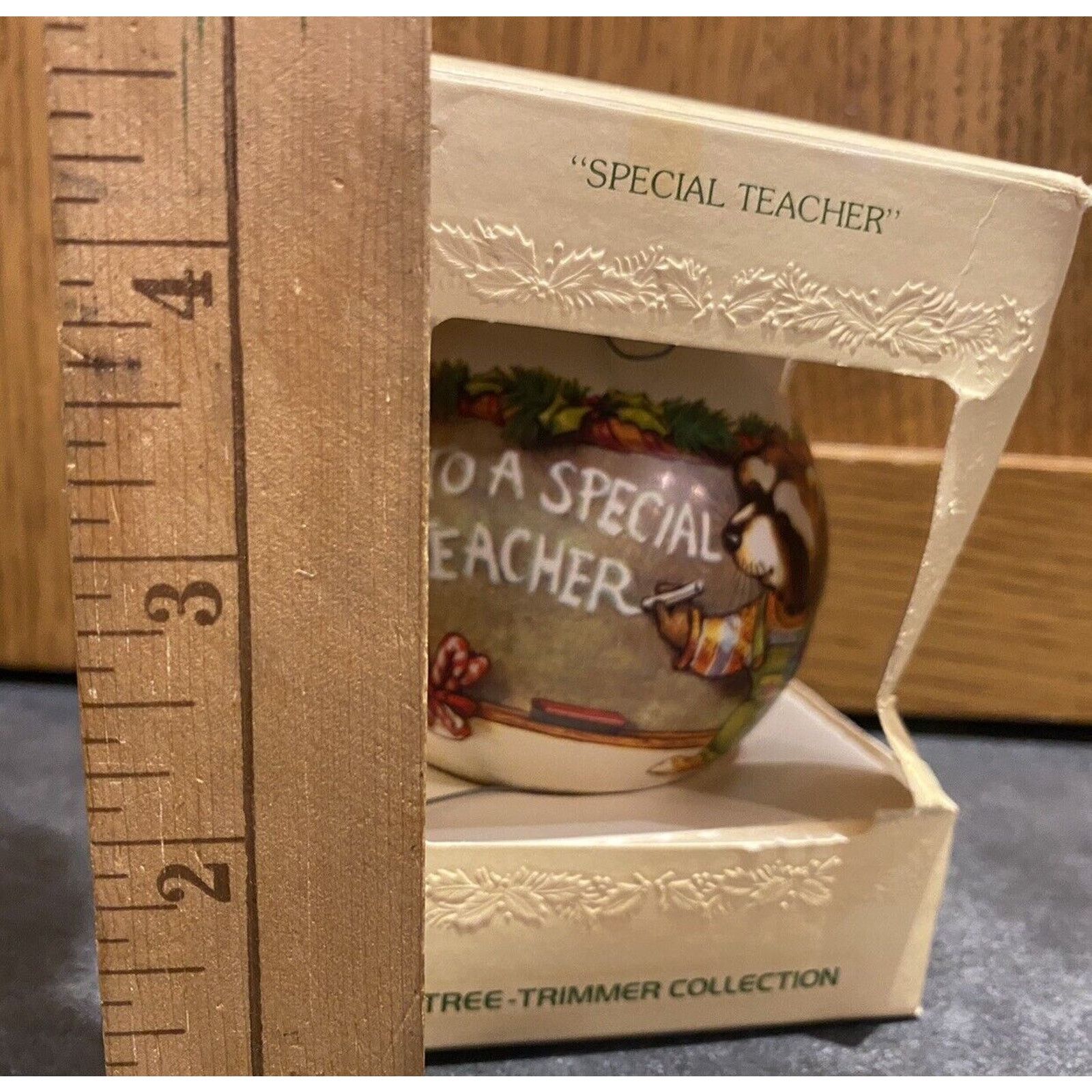 Other 1979 Hallmark Special Teacher Satin Ornament Size ONE SIZE - 3 Thumbnail