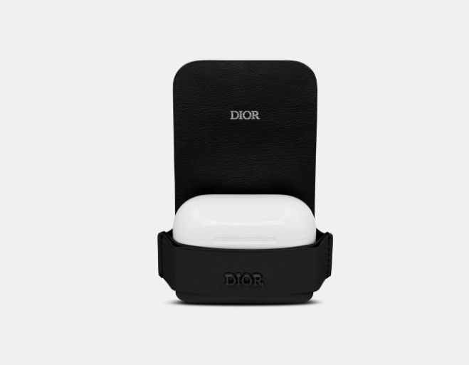 Dior o1w1db11224 AirPods Pro Case in Black Size ONE SIZE - 5 Thumbnail