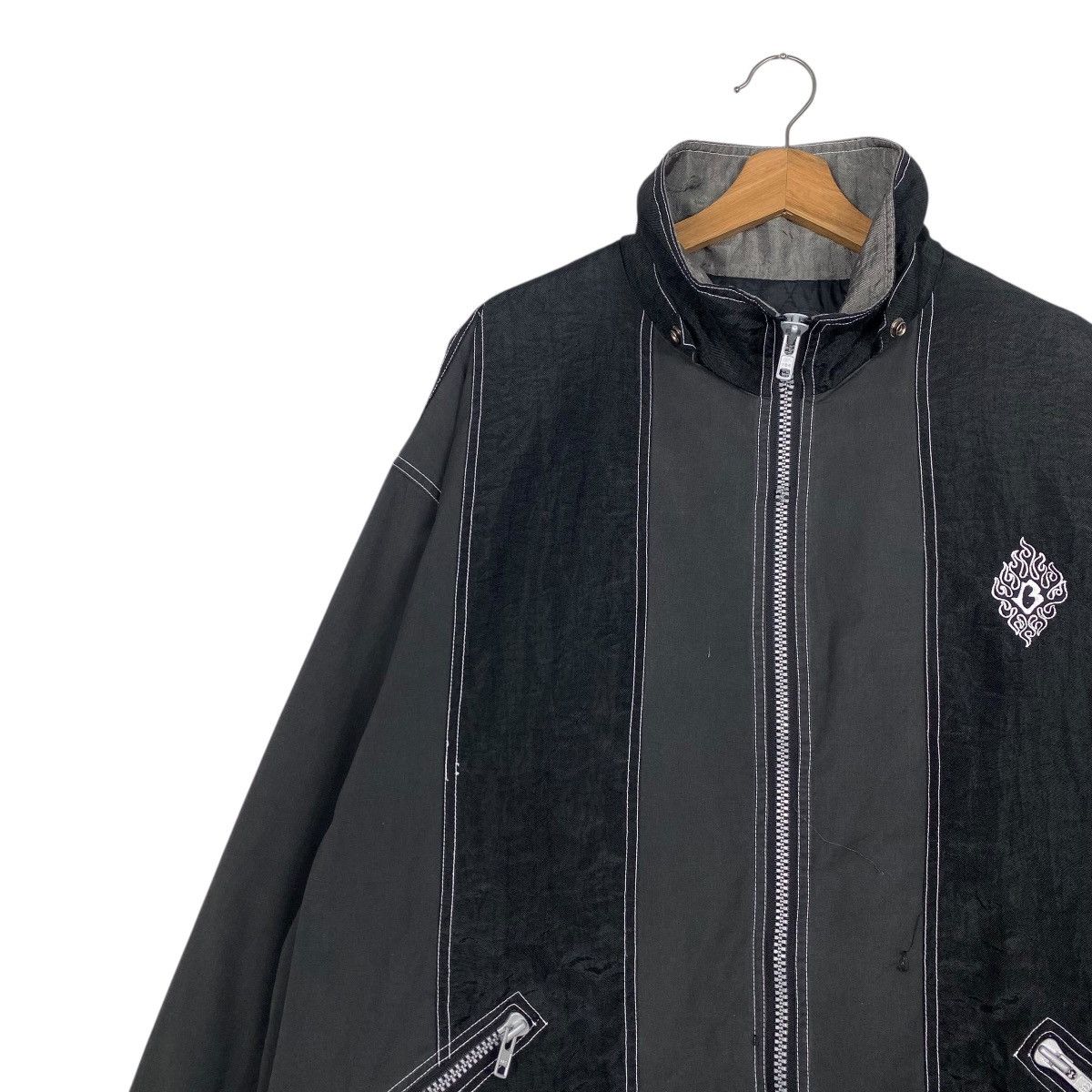 Japanese Brand Vintage Barrelroll zipper jacket Size US M / EU 48-50 / 2 - 6 Thumbnail