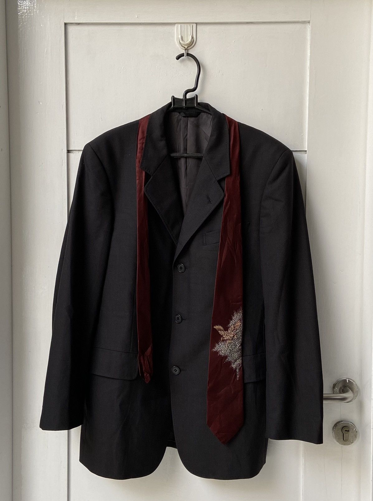 image of A.a.r Yohji Yamamoto Durban Black Suit, Men's (Size Medium)