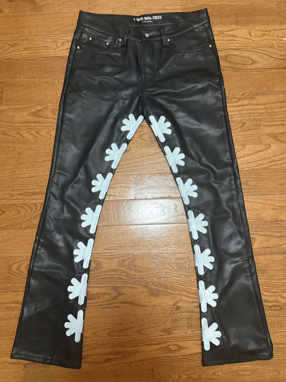 LOSTSHDWS LOSTSHDWS Leather Pants Size US 32 / EU 48 - 1 Thumbnail