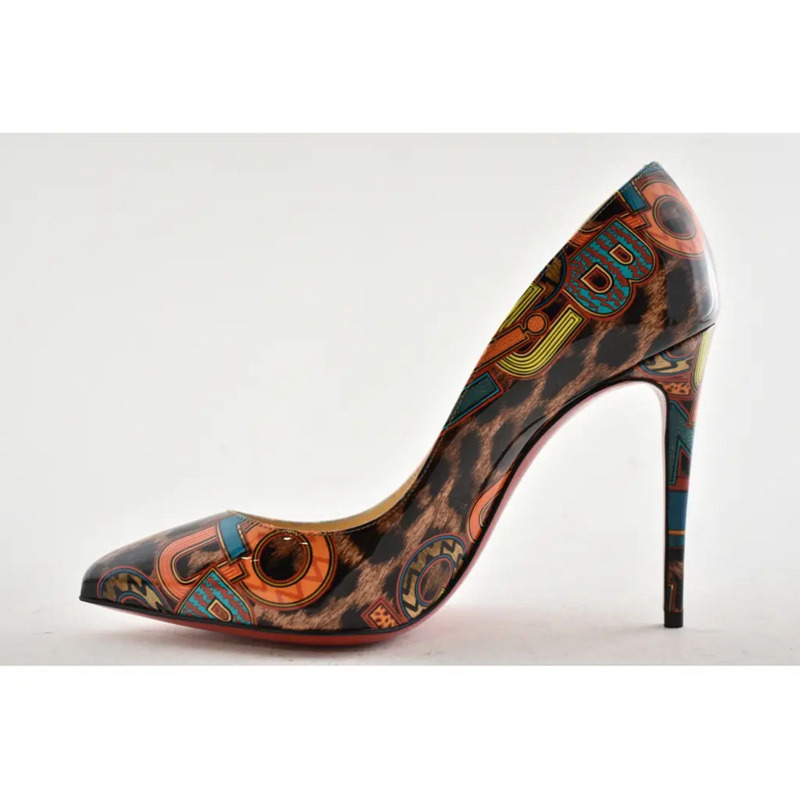 Christian Louboutin Christian Louboutin Pigalle Follies 100 Black Loubileo Size US 7 / IT 37 - 9 Thumbnail