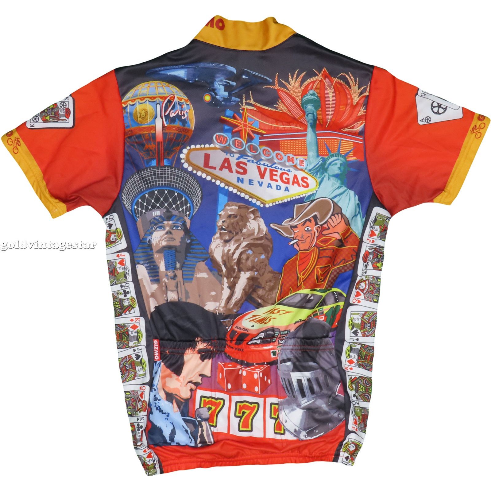 Other New Gizmo Las Vegas Nevada Bicycle Jersey USA Made S Size US S / EU 44-46 / 1 - 3 Thumbnail