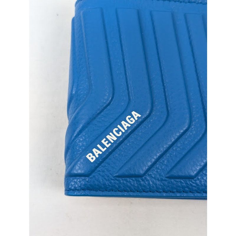 Balenciaga o1rshd1 Q:2 / Size: OS / Car Chevron Folded Coin Wallet Size ONE SIZE - 3 Thumbnail