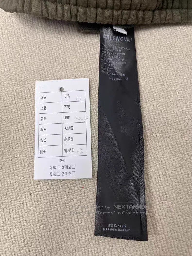 Balenciaga Balenciaga size M Alphabet Mid-Waist Casual Knit Pants Size US 27 - 5 Thumbnail