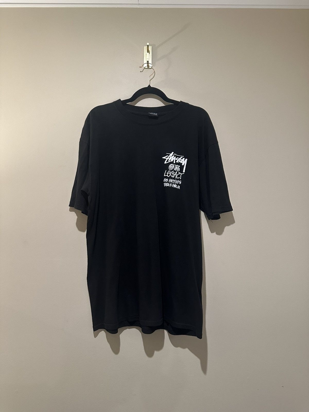 Our Legacy × Stussy Stussy x Our Legacy Work Shop 8 Ball Yin Yang Pigment Dyed T Size US XL / EU 56 / 4 - 1 Thumbnail