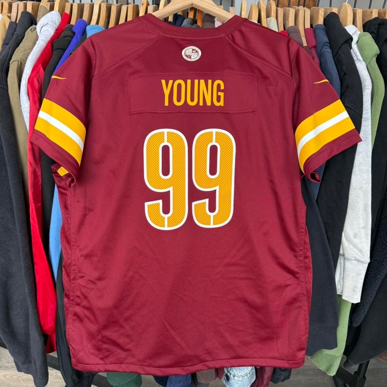 Nike Washington Comanders NEW Football Nike On Field Jersey Size US XXL / EU 58 / 5 - 8 Thumbnail