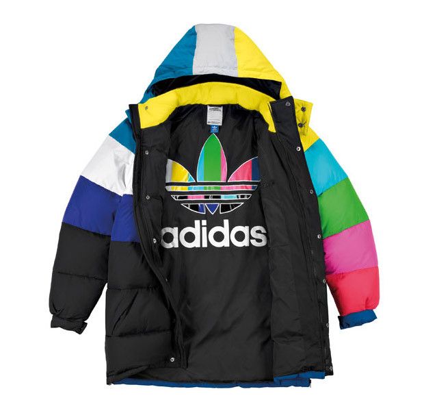 Jeremy Scott RARE! FW09 TV color bars puffer Size ONE SIZE - 2 Thumbnail