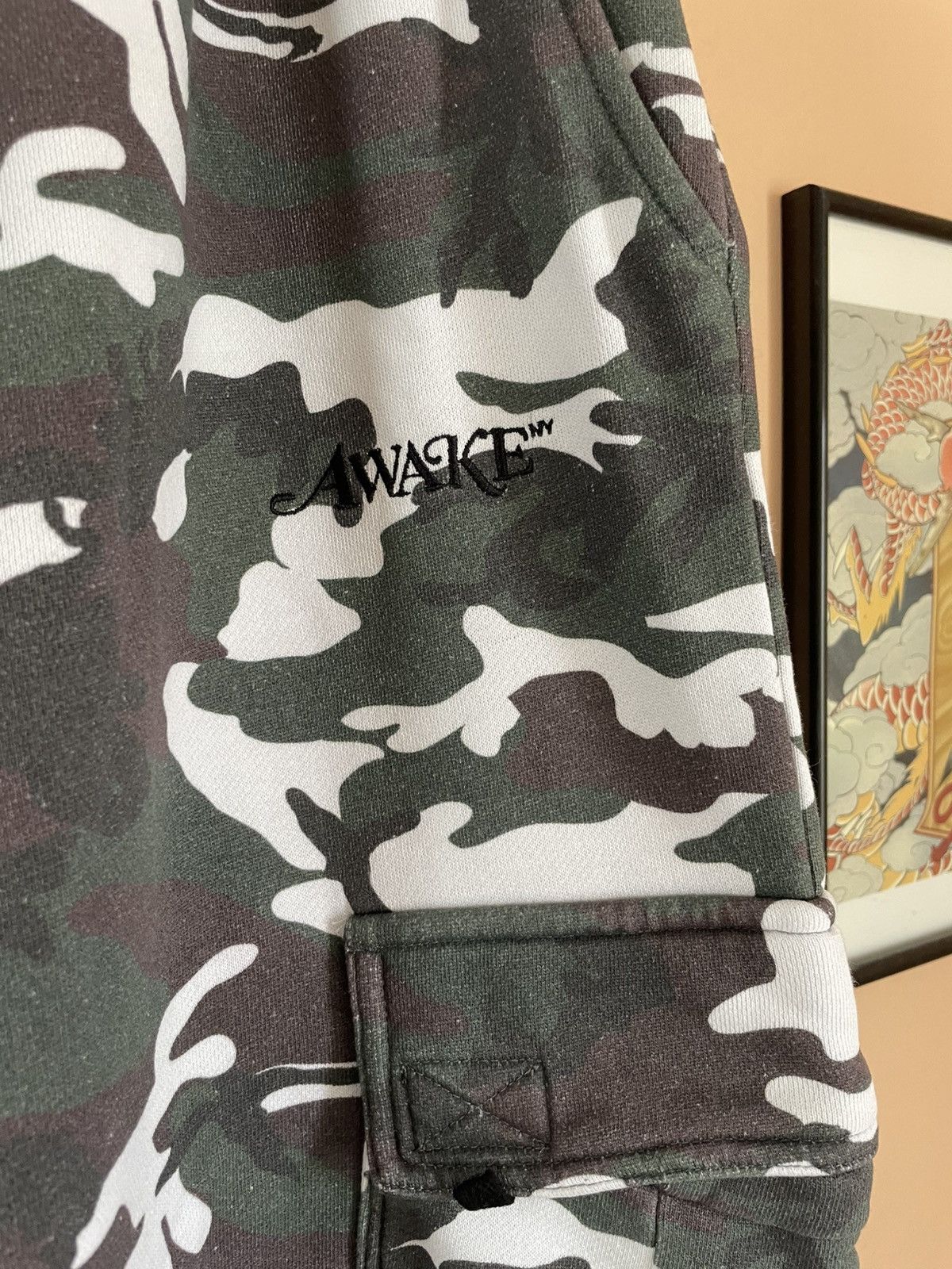 Awake NY Awake NY baggy snow camo cargo sweatpants Size US 34 / EU 50 - 3 Thumbnail