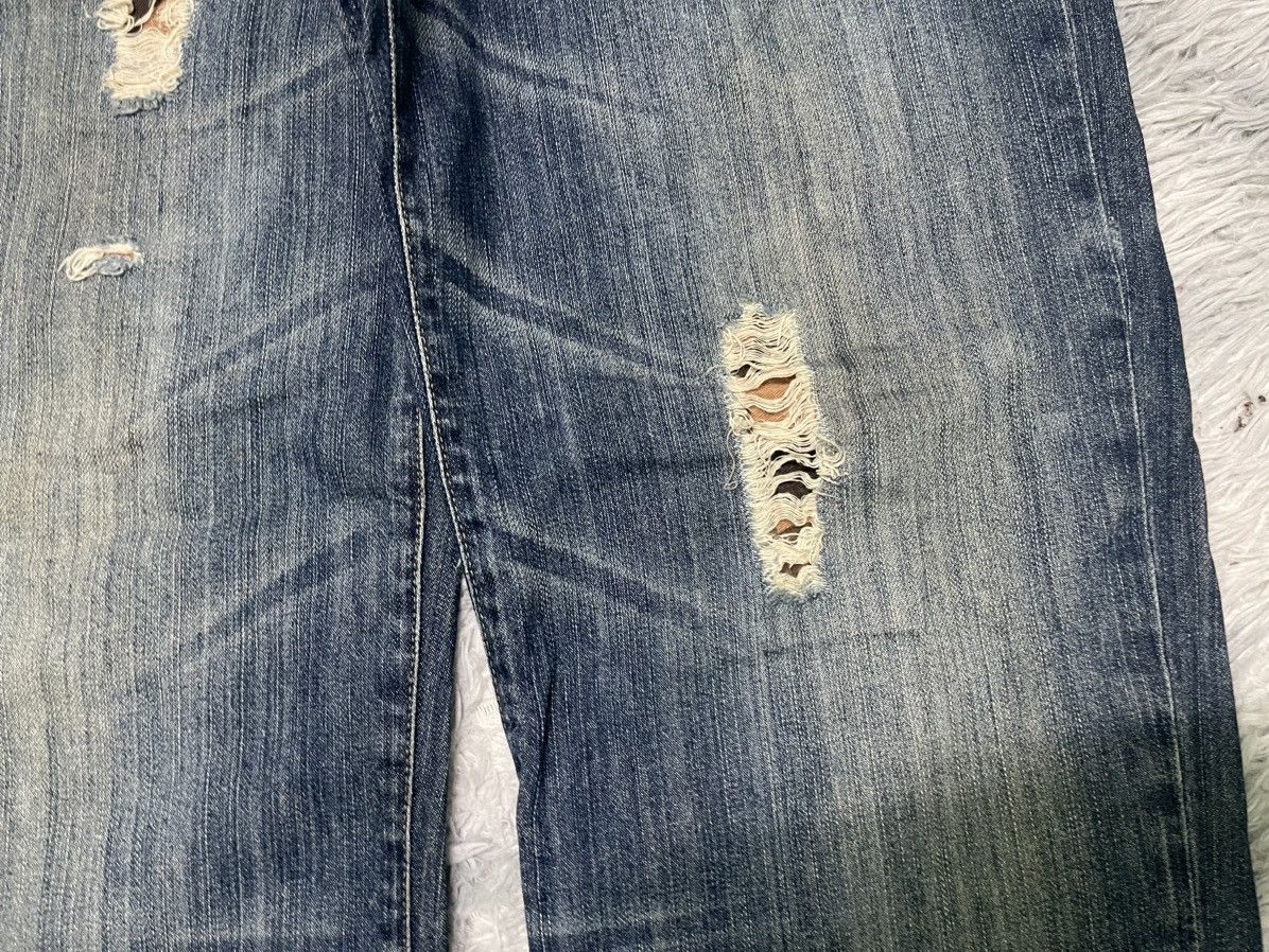 Stussy VINTAGE STUSSY BAGGY DENIM PANT RARE DESIGN Size US 35 - 7 Thumbnail