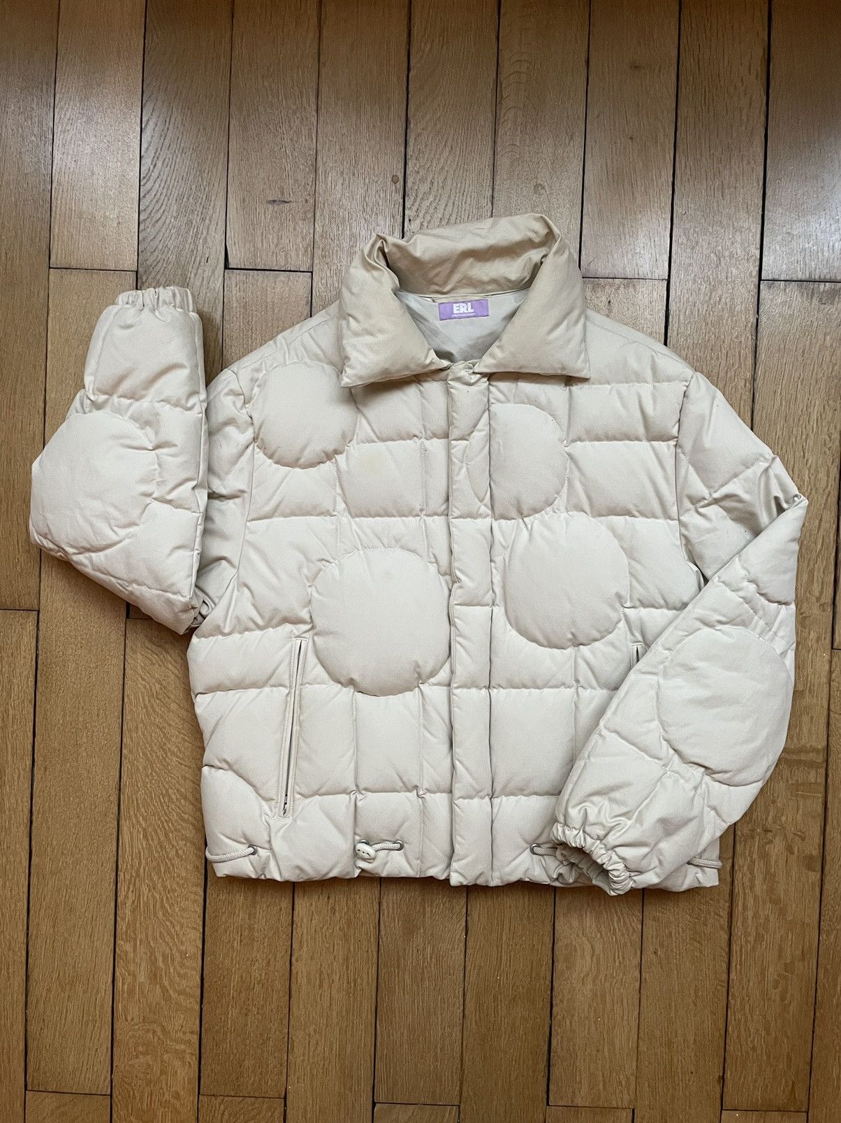 ERL ERL Quilted Tiger Camo Pattern Down Puffer Jacket | Grailed