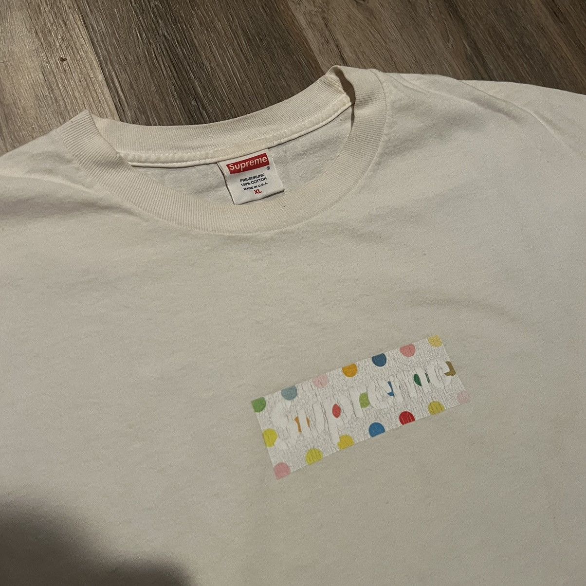 Damien Hirst × Supreme Supreme Damien Hirst Box Logo Tee life’s a bitch t shirt Size US XL / EU 56 / 4 - 13 Thumbnail