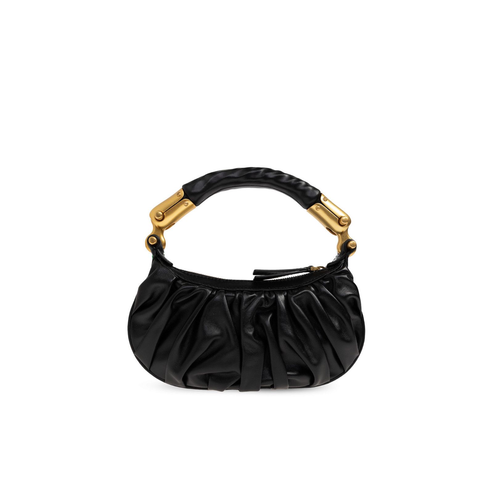 Balmain BALMAIN Ebene Mini Black Top Handle Bag New & Authentic Size ONE SIZE - 2 Thumbnail
