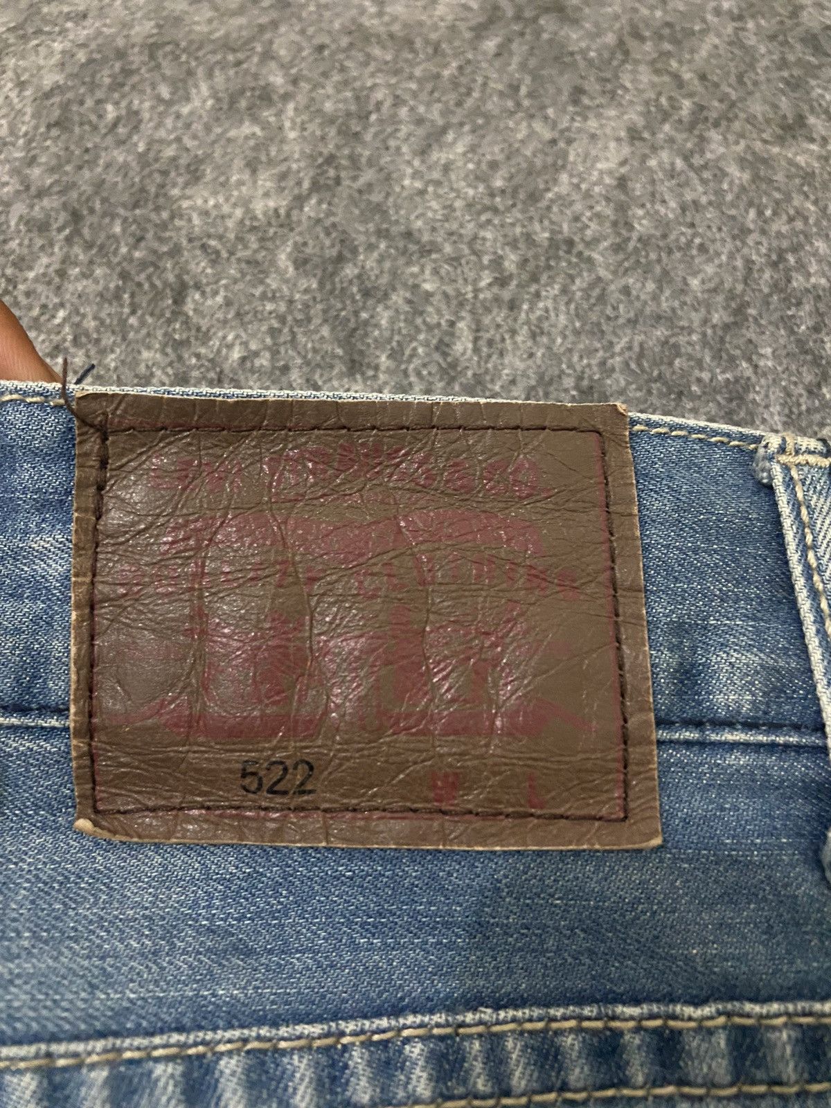 Levi's Vintage Clothing Levi’s denim pants 522 desetresed vintage Size US 34 / EU 50 - 5 Thumbnail