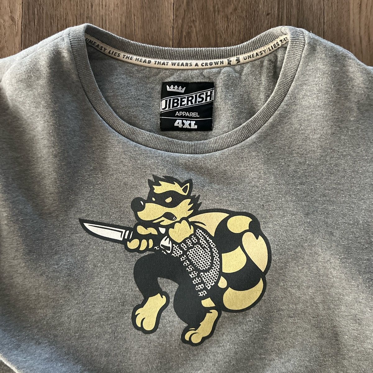 Jiberish Jiberish Bandit Crewneck Size US XXL / EU 58 / 5 - 3 Thumbnail