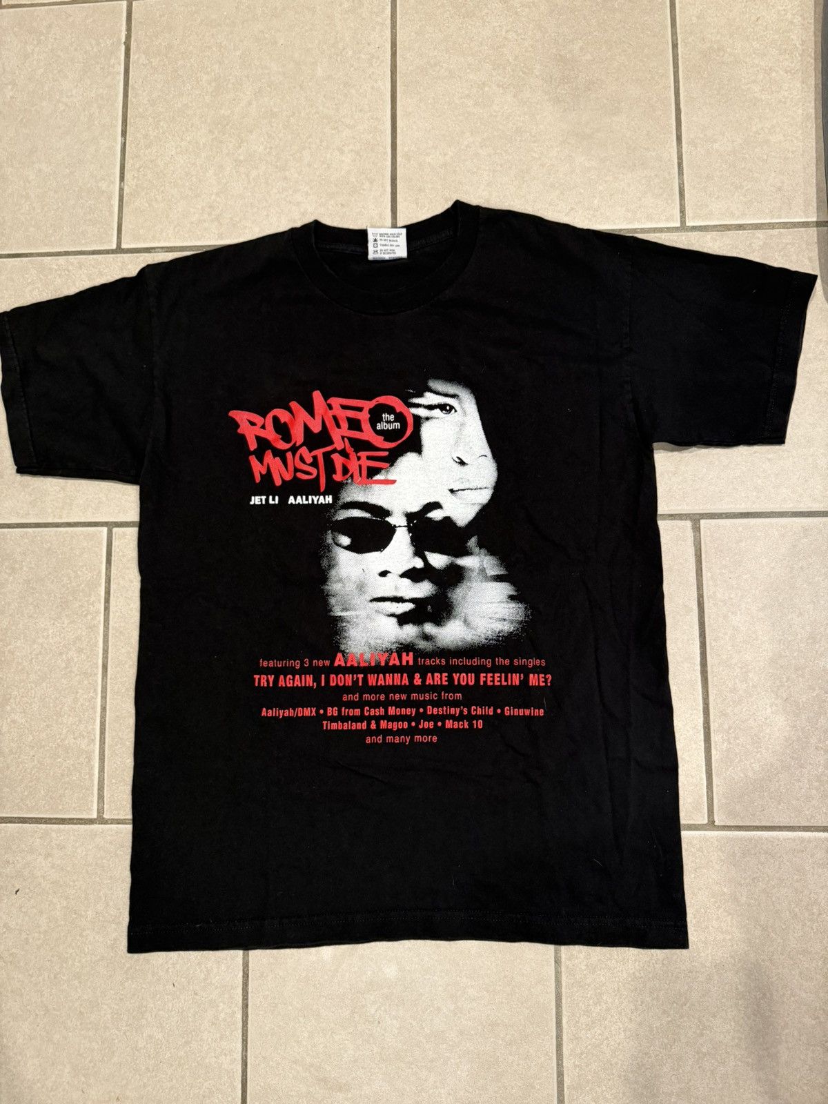Vintage Romeo Must Die jet li aaliyah promo Size US L / EU 52-54 / 3 - 2 Thumbnail