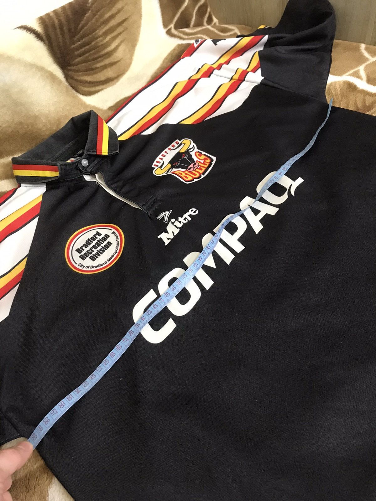 Vintage 🔥 Vintage Bradford Bulls 1996 Rugby League England Jersey Size US XL / EU 56 / 4 - 13 Thumbnail