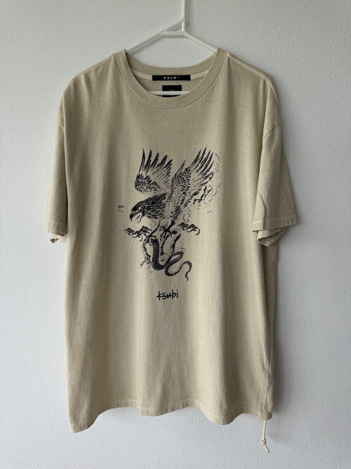 Ksubi new ksubi tee t shirt top medium biggie target cyclone tan Size US M / EU 48-50 / 2 - 1 Thumbnail