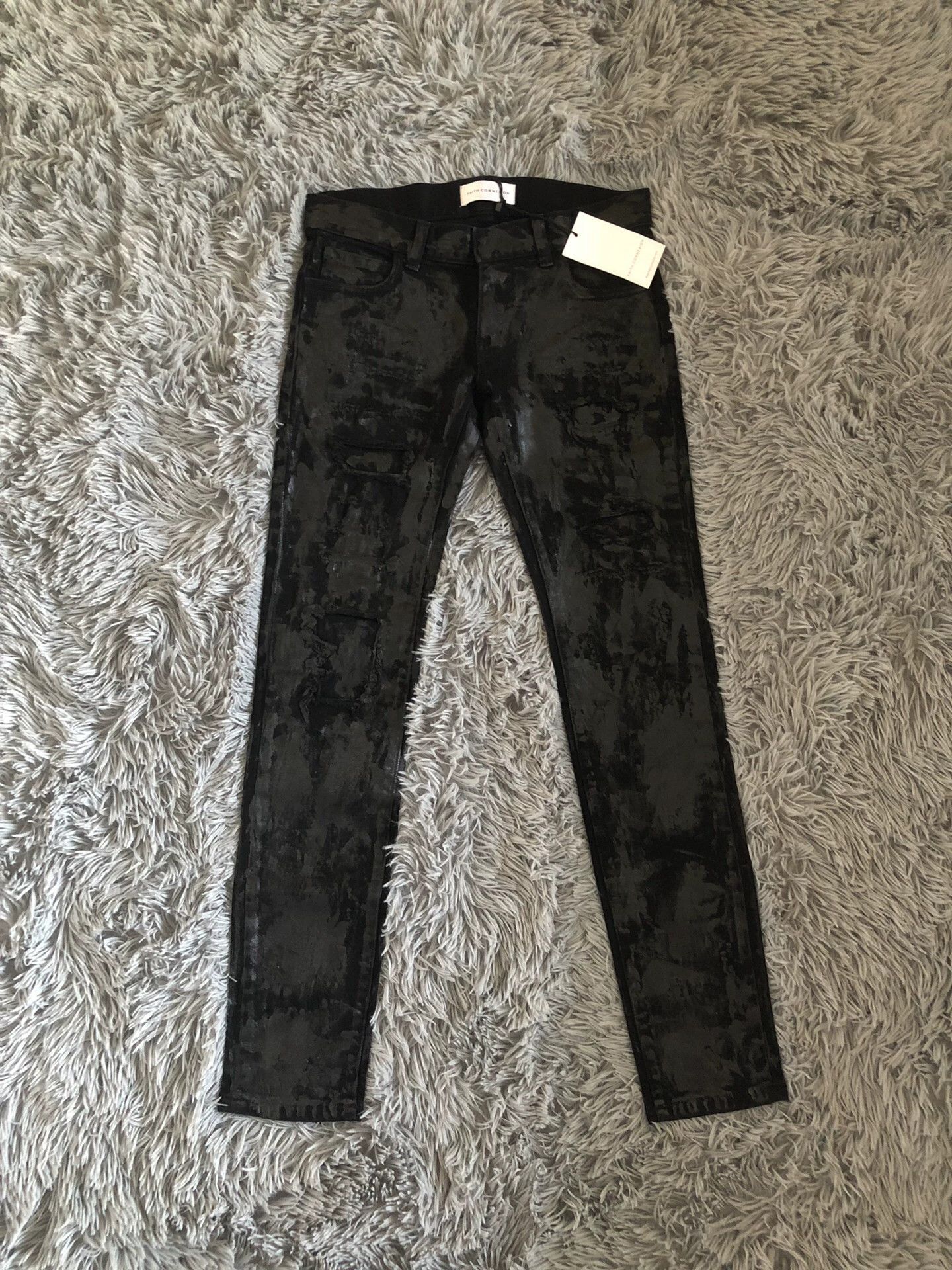 Faith Connexion Faith Connexion Paint Distressed Jeans Size 25" / US 0 / IT 36 - 1 Thumbnail
