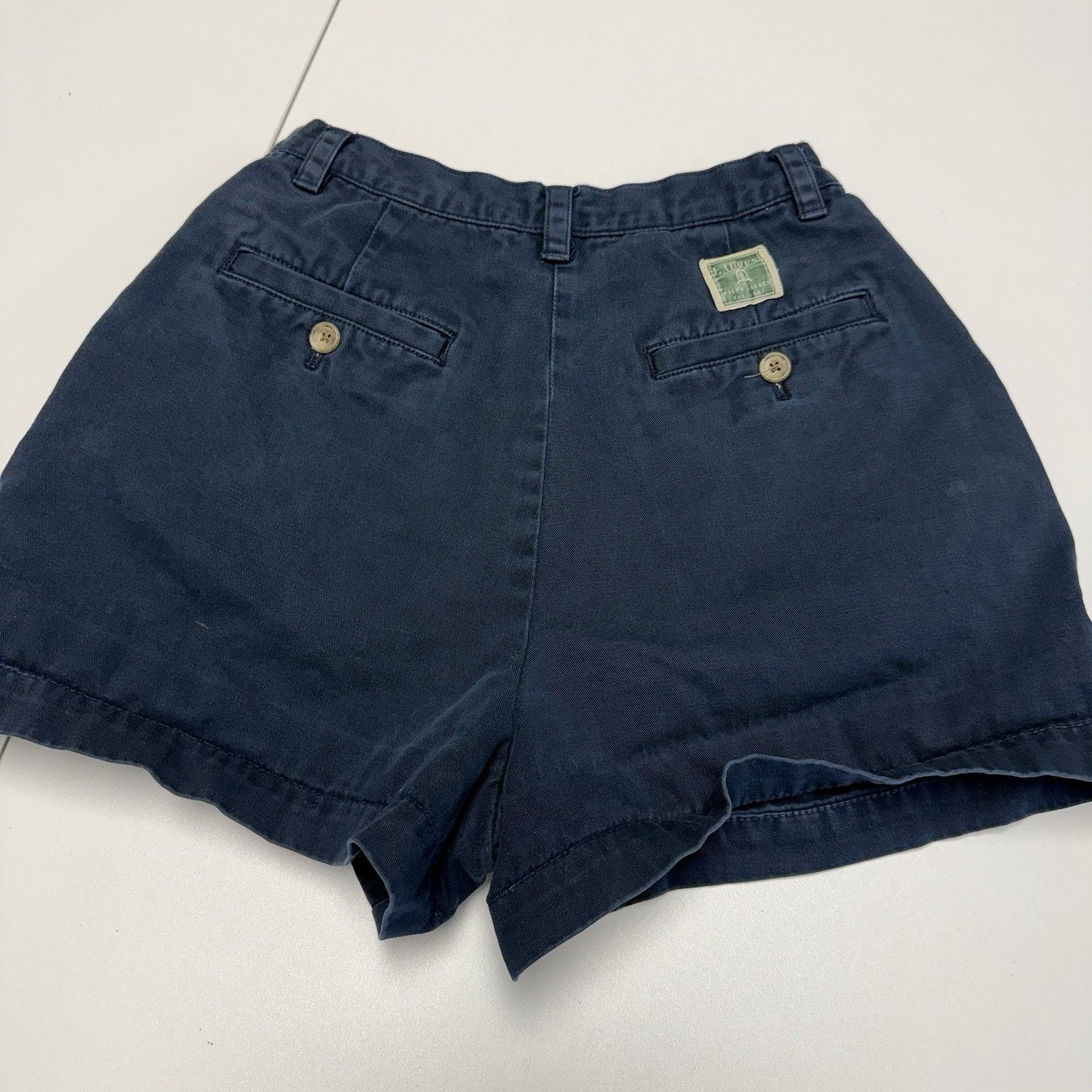 Lauren Ralph Lauren LRL Lauren Ralph Lauren Womens Shorts Blue Size 4 Petite 3in Size 27" / US 4 / IT 40 - 2 Thumbnail