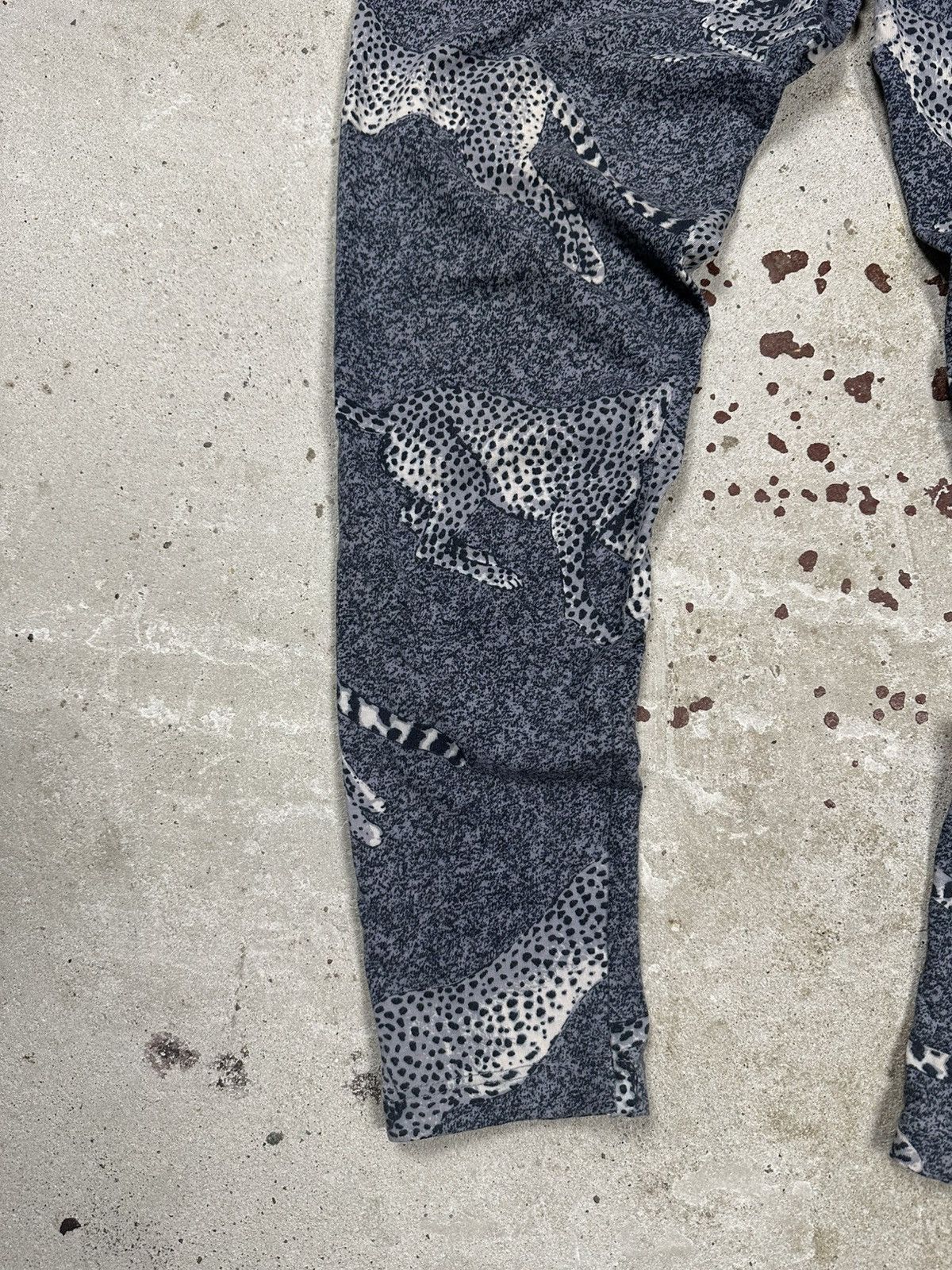 Kenzo × Vintage Vintage 90s Kenzo Jungle Gepard Print Animal Pants Leggins Size 32" / US 10 / IT 46 - 4 Thumbnail