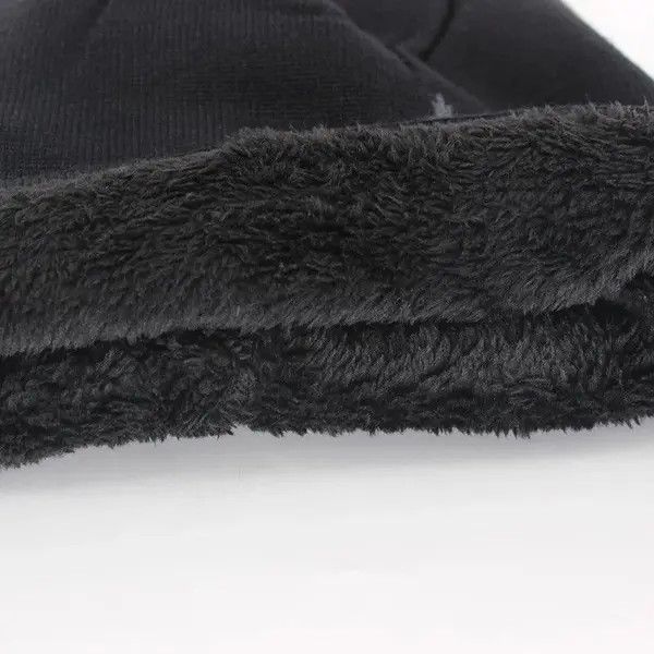 Japanese Brand × Other Warm Baggy Knitted Wool Beanie Size ONE SIZE - 3 Thumbnail