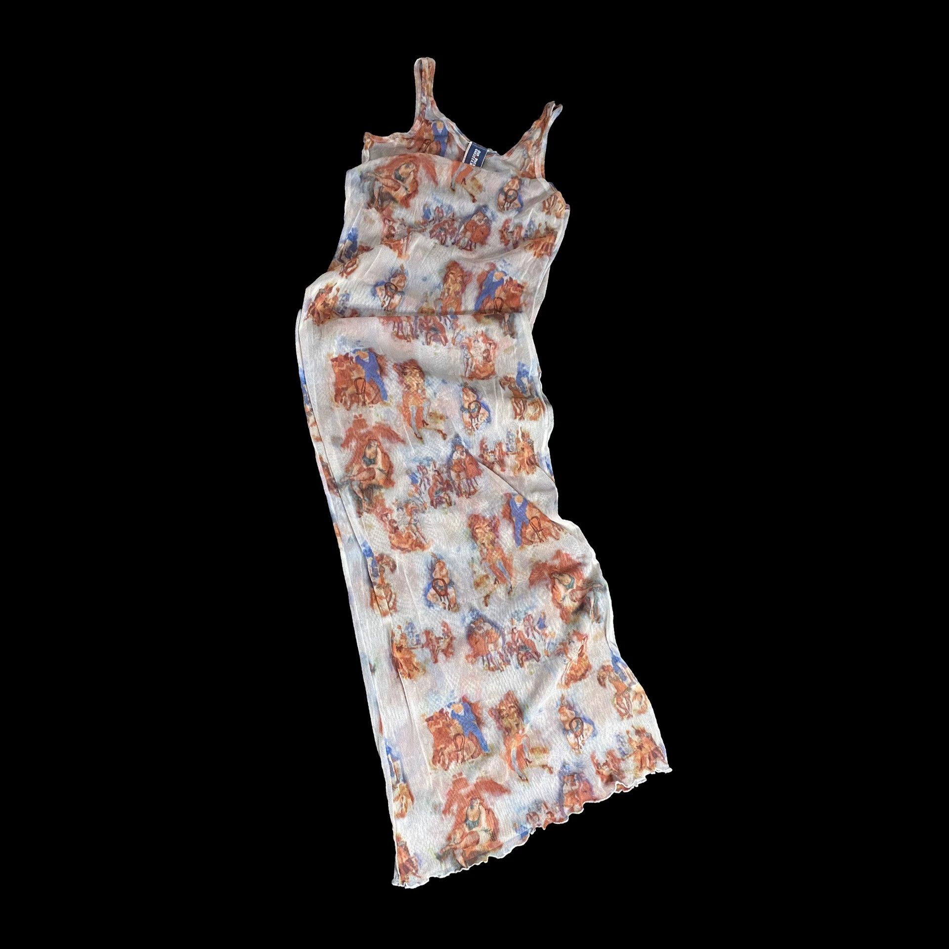 Jean Paul Gaultier Jean Paul Gaultier Portrait Dress Size M / US 6-8 / IT 42-44 - 1 Thumbnail