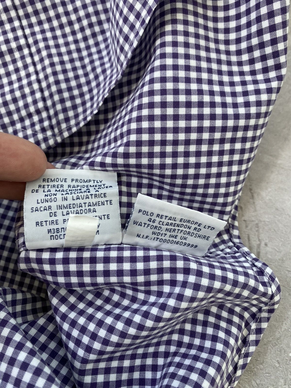 Polo Ralph Lauren Vintage Y2K Polo Ralph Lauren Shirt Button Up Geometric 90s Size US L / EU 52-54 / 3 - 12 Thumbnail