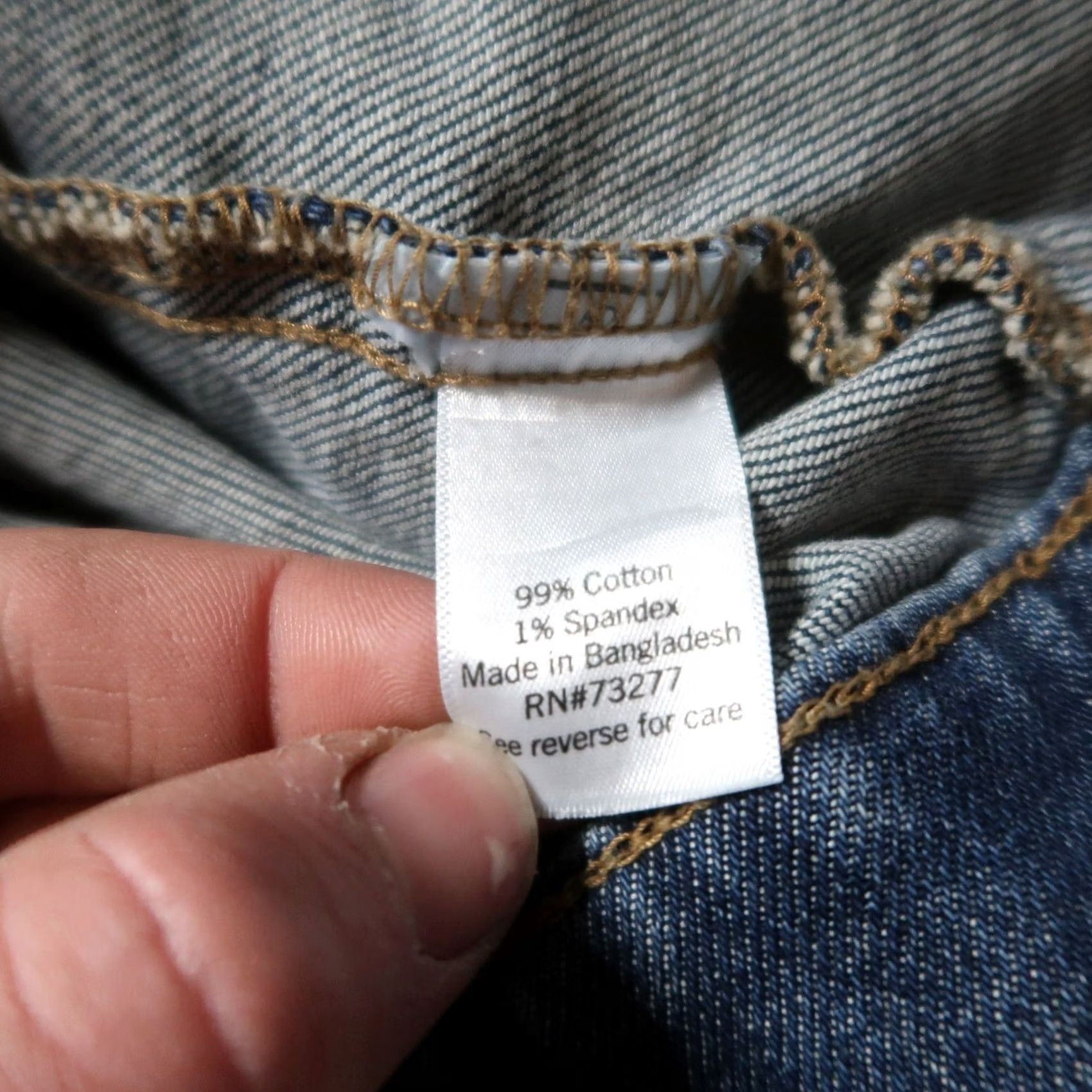Denime VINTAGE not? (no) Size L / US 10 / IT 46 - 5 Thumbnail