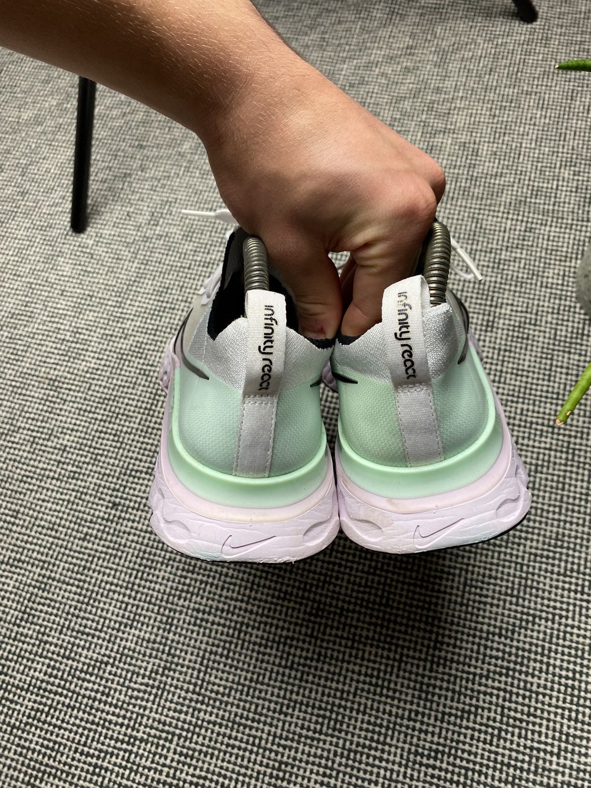 Nike × Nike ACG Rare Nike React Infinity Run Flyknit shoes Size US 8.5 / IT 38.5 - 8 Thumbnail