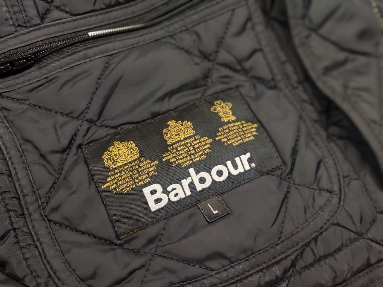 Barbour Barbour International Ariel Black Adult quilted Jacket Size US L / EU 52-54 / 3 - 16 Thumbnail