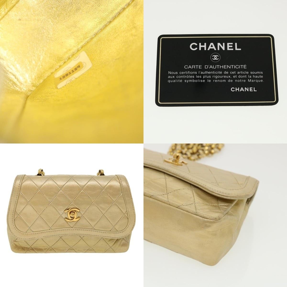 Chanel Chanel Matelasse Turn Lock Chain Shoulder Bag Size ONE SIZE - 5 Thumbnail
