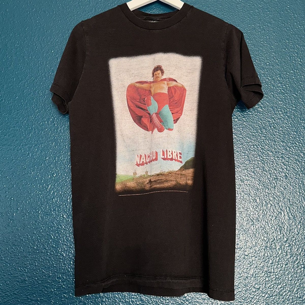 Giant Nacho Libre Movie Licensed Promo 2006 Size US S / EU 44-46 / 1 - 1 Thumbnail