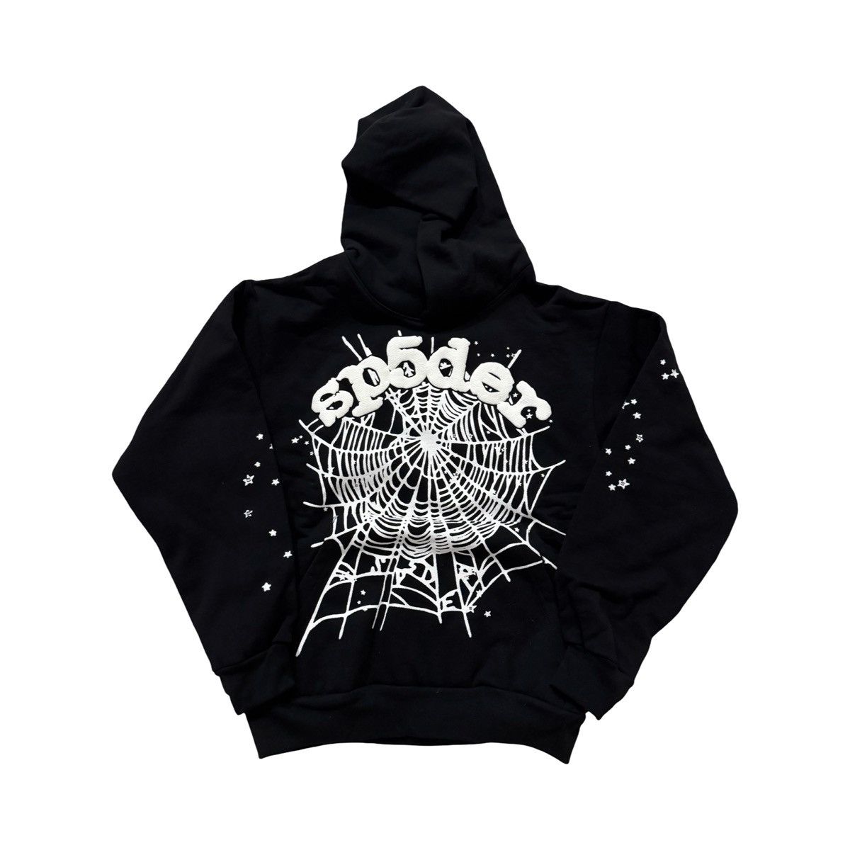 Sp5der SP5DER OG WEB HOODIE | BLACK Size US S / EU 44-46 / 1 - 1 Thumbnail
