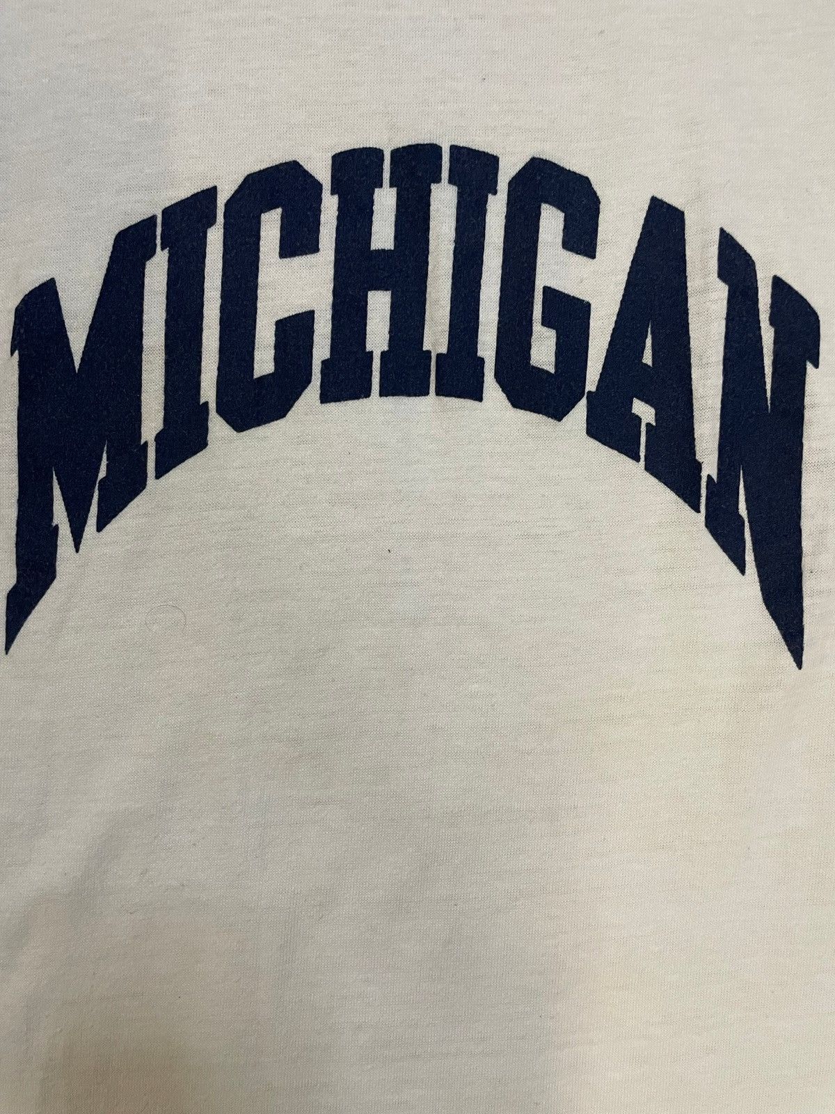 Vintage Vintage 1970s university of Michigan longsleeve Size US L / EU 52-54 / 3 - 3 Thumbnail