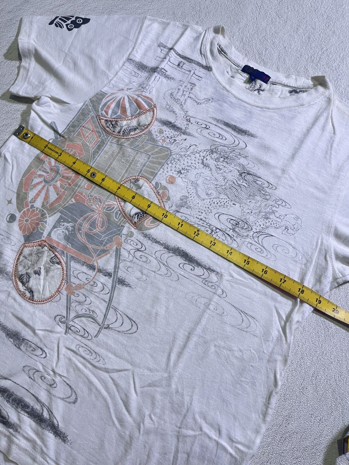 Japanese Brand Y2K SUKAJAN SHORT SLEEVE JAPANESE STYLE Size US M / EU 48-50 / 2 - 10 Thumbnail