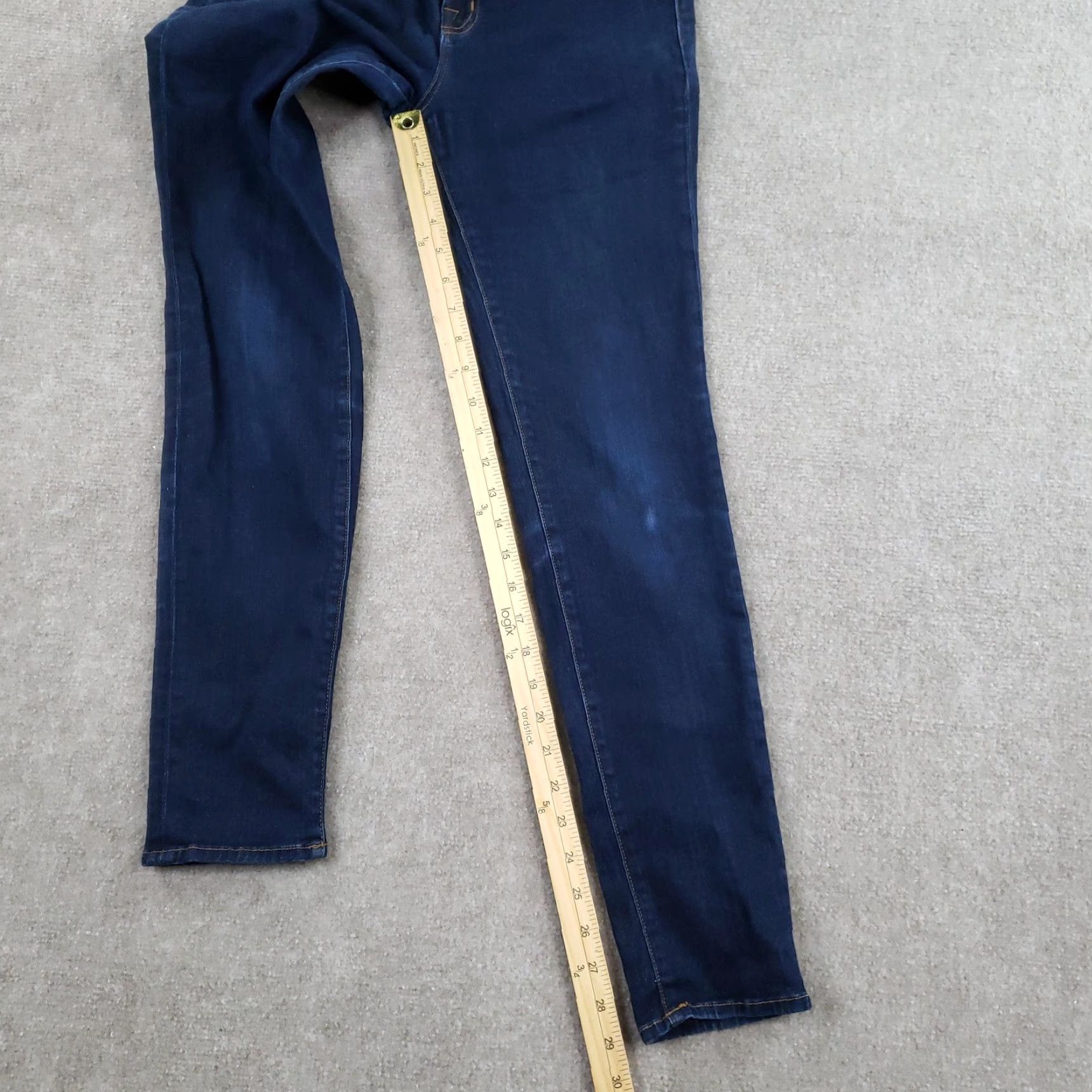 J Brand J Brand Jeans Womens 30 Dark Wash Super Skinny Starless Stretch Made in USA Womens Size 30" / US 8 / IT 44 - 2 Thumbnail